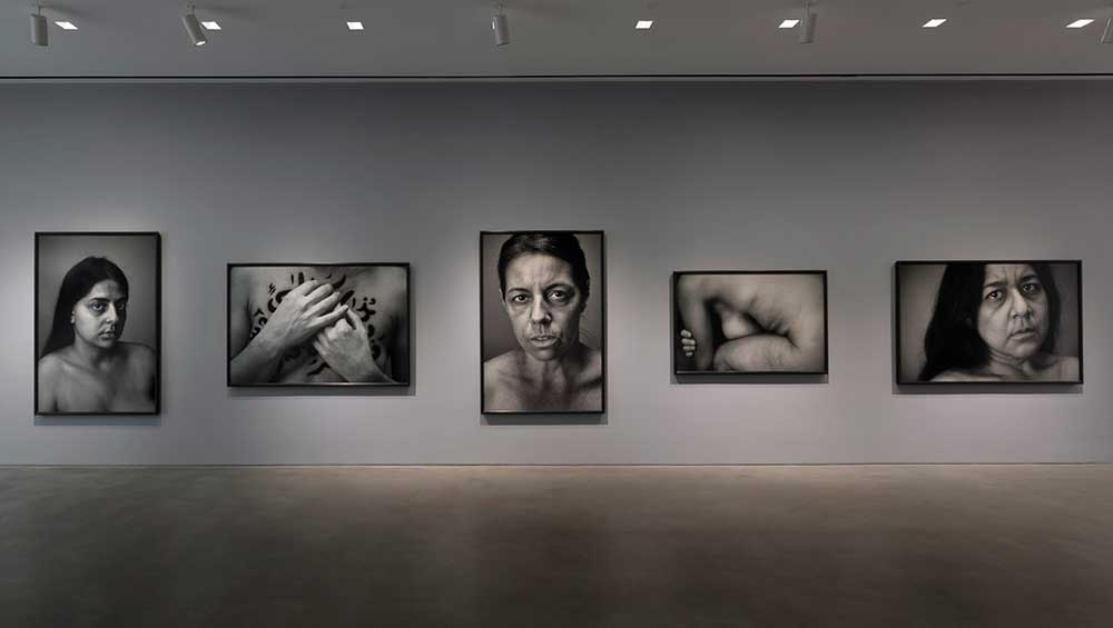 Shirin Neshat, The Fury, installation view, Gladstone Gallery, New York, 2023. Photo: David Regen. Courtesy of the artist and Gladstone Gallery.