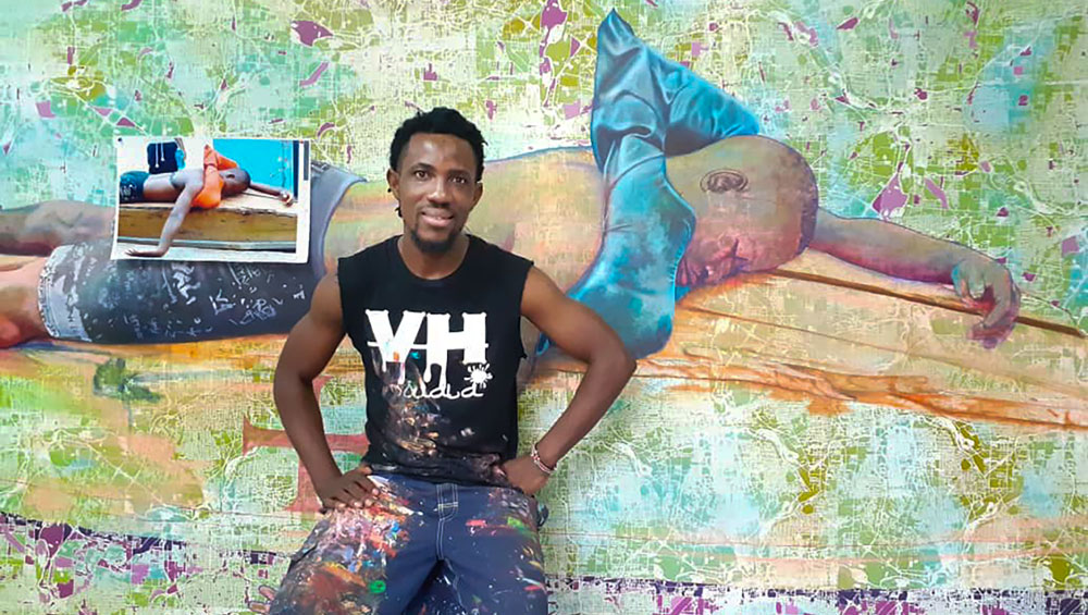 Jean David Nkot. Courtesy AFIKARIS Gallery.