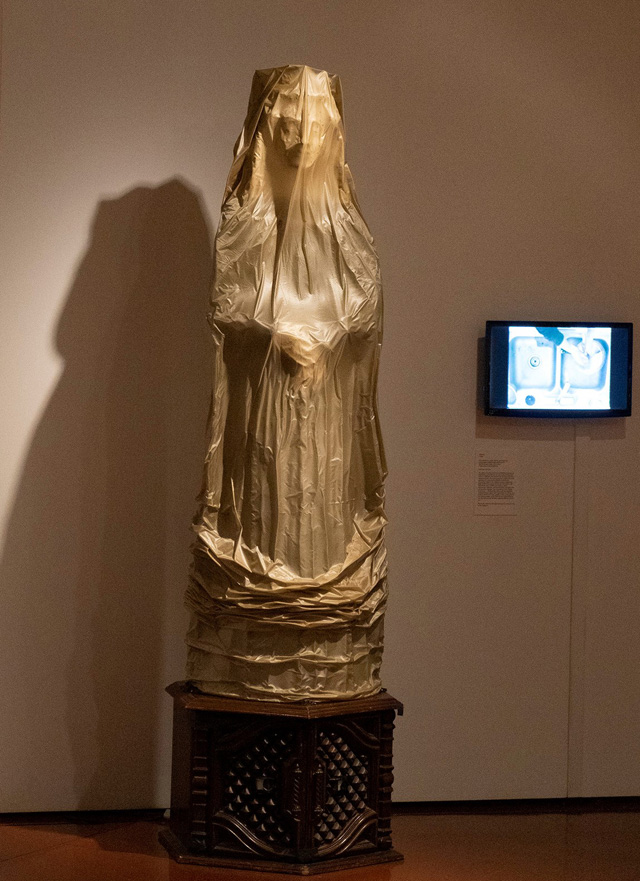 Installation view with Queen, 1996. Photo: John Tormey © 2019 Irina Nakhova.
