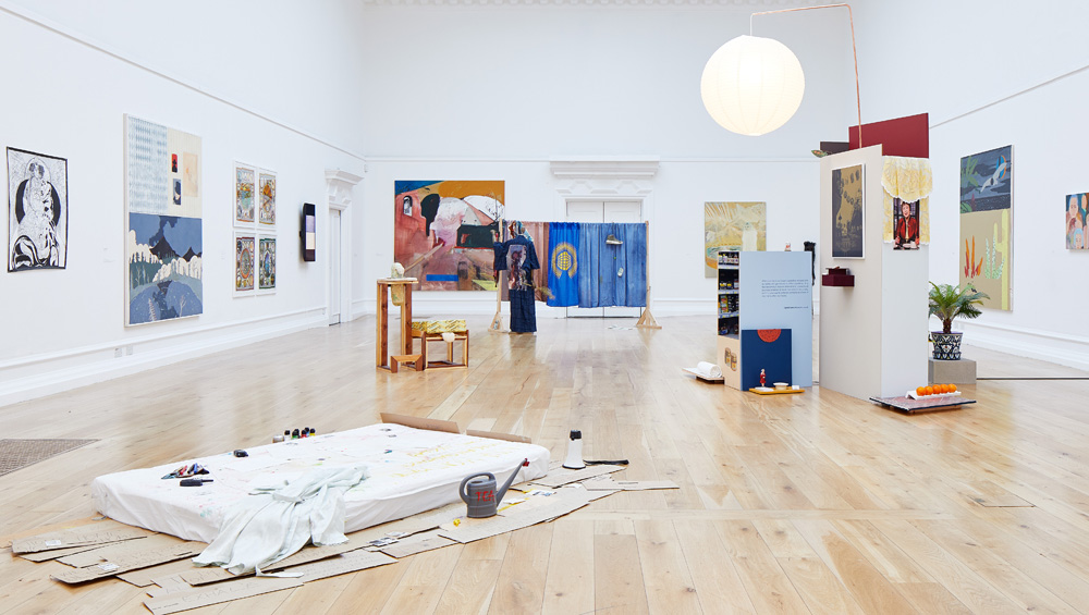 Installation view: Bloomberg New Contemporaries, South London Gallery, 2018. Photo: Andy Stagg.