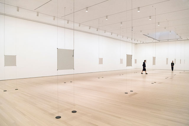 Bruce Nauman: Disappearing Acts. Installation view at MoMA PS1, New York (October 21, 2018–February 25, 2019, at MoMA and MoMA PS1). © 2018 Bruce Nauman/Artists Rights Society (ARS), New York. Digital image © 2018 The Museum of Modern Art, New York. Photo: Martin Seck.