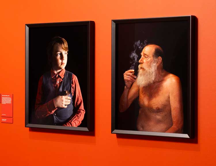 Catherine Opie: To Be Seen, installation view, National Portrait Gallery, London. Photo copyright © David Parry.