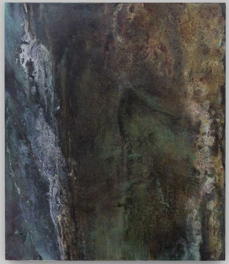 Thérèse Oulton, Ash, 2024. Oil on linen, 71 x 61 cm (28 x 24 in). Courtesy the artist and Vardaxoglou Gallery, London.