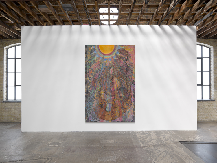 Chris Ofili: The Seven Deadly Sins, installation view, Victoria Miro, Wharf Road, London, 2023. © Chris Ofili. Courtesy the artist and Victoria Miro.