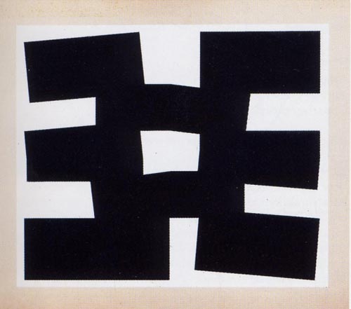 Helio Oiticica. Metaesquema, 1958. Gouache on cardboard, 55 x 64 cm.