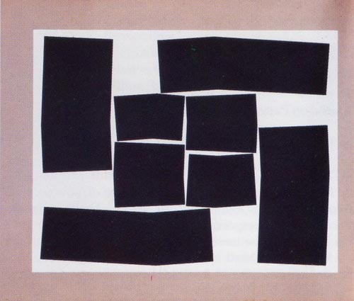 Helio Oiticica. Metaesquema, 1958. Gouache on cardboard, 55.5 x 64 cm.