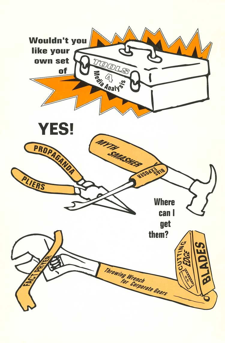 Paper Tiger Television, The Paper Tiger Guide to TV Repair!, 1992.