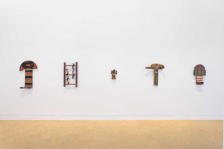 Betty Parsons: Sheer Energy, 2025, installation view, De La Warr Pavilion, Bexhill-On-Sea. Photo: Rob Harris. Courtesy Alison Jacques, London and Alexander Grey Associates, New York.