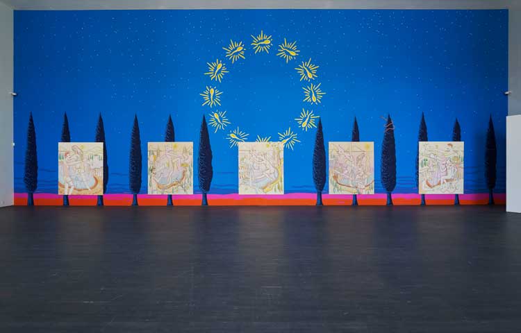 Installation view, Painting After Painting, SMAK, Ghent, 2025. Photo: Dirk Pauwels.