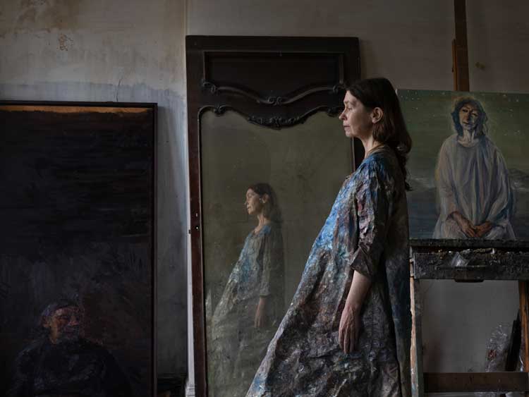 Portrait of Celia Paul, 2025. © Gautier Deblonde. Courtesy the artist and Victoria Miro.
