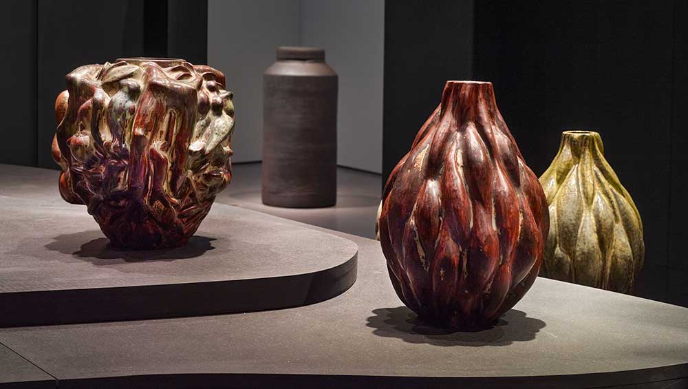 Playing with Fire: Axel
Salto and Edmund de Waal, installation view, The Hepworth
Wakefield, November 2025. Photo: Michael Pollard.
Michael Pollard