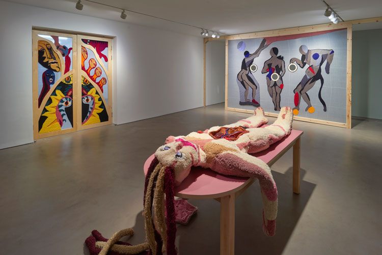 Anna Perach, Holes, 2024. Exhibition view. Commissioned and produced by Gasworks. Photo: Andy Keate.