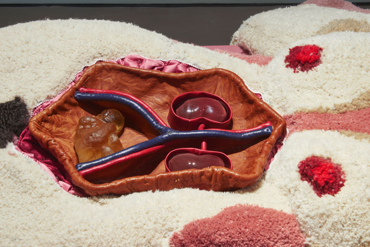 Anna Perach, Venus, 2023. Exhibition detail of Holes. Commissioned and produced by Gasworks. Photo: Andy Keate.