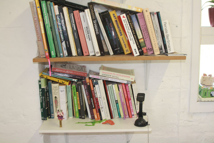 Anna Perach's studio.