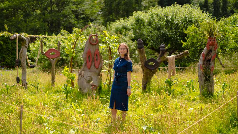 Lucia Pizzani, Cultivo y Memoria (Crop and Memory), Harewood Biennial 2024 Create/Elevate. Photo: Drew Forsyth, courtesy Harewood House Trust.