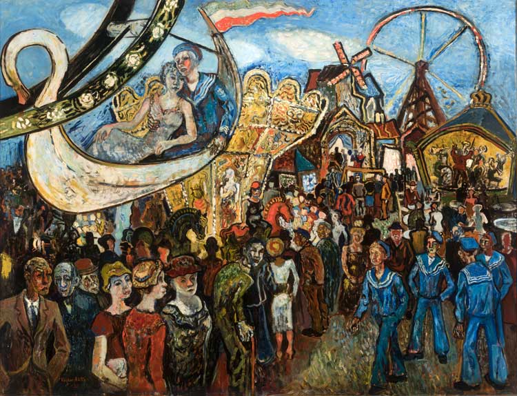 Reidar Aulie, Tivoli, 1935. Photo courtesy Kunstsilo.
