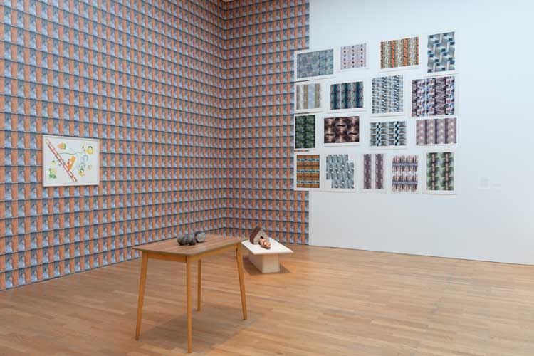 Installation view, Jacqueline Poncelet: In the Making, Middlesbrough Institute of Modern Art (Mima), 2024. Photo: Jason Hynes.