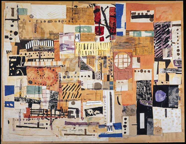 Eduardo Paolozzi, Collage, 1953. © The Paolozzi Foundation, Licensed by DACS Artimage 2023.