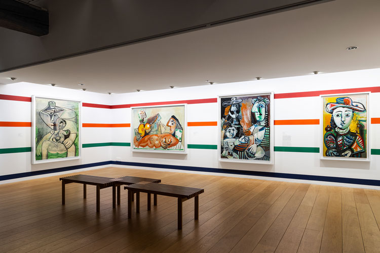 Picasso Celebration: The Collection in a New Light, installation view, Musée National Picasso-Paris. Copyright Musée National Picasso-Paris, Voyez-Vous (Vinciane Lebrun) and Succession Picasso 2023.