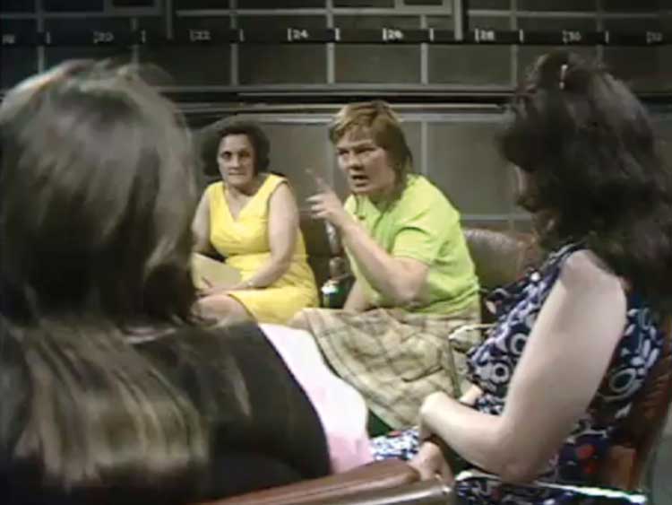 Cleaners’ Action Group, Open Door, BBC2, 1973. BBC copyright content reproduced courtesy of the British Broadcasting Corporation. All rights reserved.
