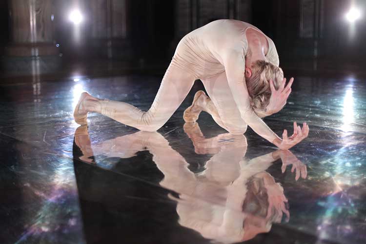 Pacing the Void: Rhona Warwick Paterson and Eve Mutso, Mount Stuart, Isle of Bute, 2022. Photo: Helena Ohman.