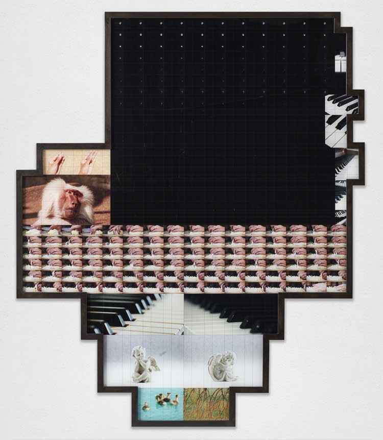 Liu Shiyuan. Almost like Rebar No. 7, 2018. Chromogenic print, sandwich mounted, acrylic, and oak frame. Courtesy of the artist and Tanya Bonakdar Gallery, New York / Los Angeles. Image courtesy of the artist and Tanya Bonakdar Gallery, New York / Los Angeles.