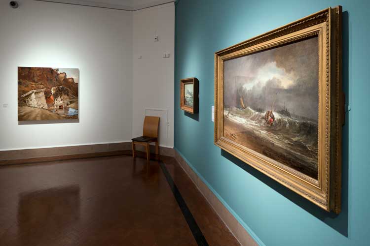 Julian Perry: There Rolls the Deep. Installation view. Photo courtesy Southampton City Art Gallery and Julian Perry.