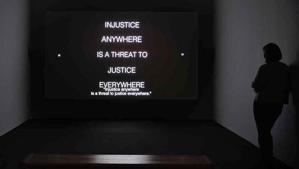 Howardena Pindell, Free, White and 21, 1980. U-matic, colour and sound, 12 min 15 sec. Courtesy of the artist, Garth Greenan Gallery, New York and Victoria Miro.