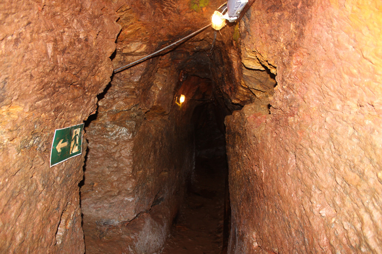 Gold mine from Ouro Preto, Minas Gerais, Brazil, 2014. Photo: the artist.