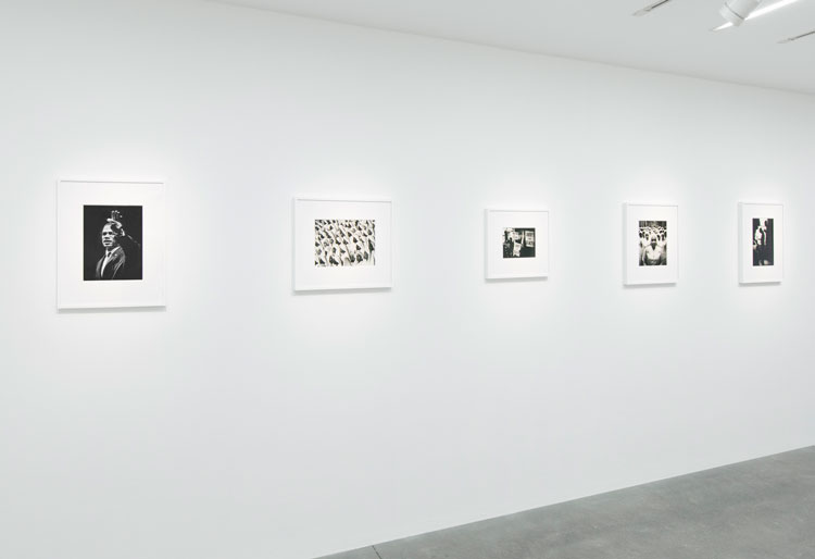 Installation view, Gordon Parks: Part One. Photo courtesy Alison Jacques Gallery, London.