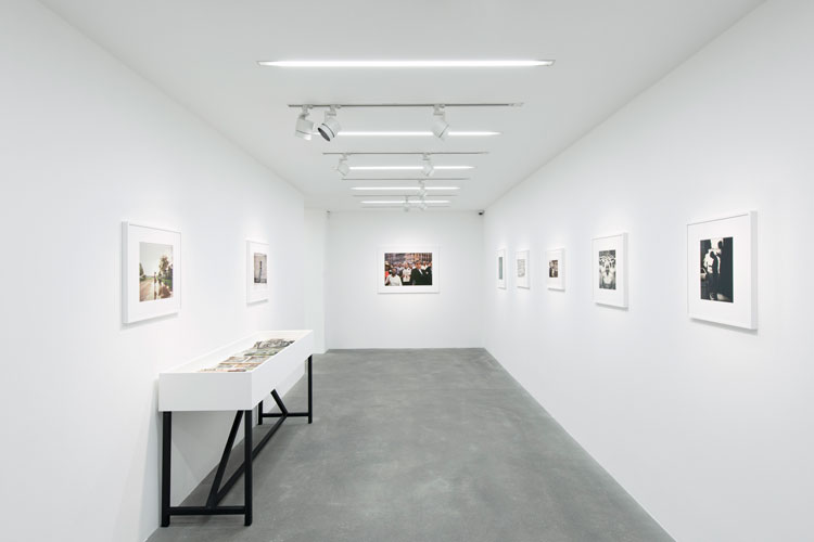 Installation view, Gordon Parks: Part One. Photo courtesy Alison Jacques Gallery, London.