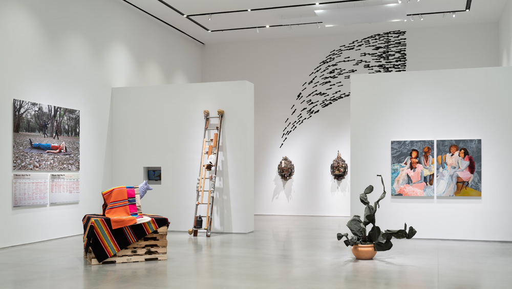 Perilous Bodies, installation view, image courtesy of Ford Foundation Gallery. Photo: Sebastian Bach.