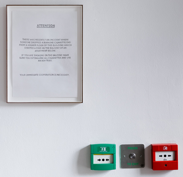 Notice (2016) by Lantian Xie, installation view, Power Play, 25 January - 16 March 2019. Photo: Tim Bowditch. Courtesy Delfina Foundation, Korean Cultural Centre UK, and SongEun ArtSpace.