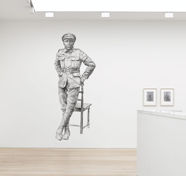 Protest and Remembrance: Miriam de Búrca | Joy Gerrard | Mary Griffiths | Barbara Walker, installation view, Alan Cristea Gallery, London, 2019. Photo courtesy Alan Cristea Gallery.