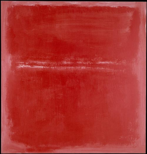 Mark Rothko. Untitled, 1970. Acrylic on canvas, 60 1/4 x 57 1/8 inches. National Gallery of Art, Washington DC. Photograph courtesy of the Board of Trustees, National Gallery of Art, Washington DC. Gift of The Mark Rothko Foundation, Inc., 1986.43.173. Copyright © 1998 Christopher Rothko and Kate Rothko Prizel / Artists Rights Society (ARS), New York
