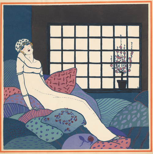Georges Lepape (French, 1887-1971). Les choses de Paul Poiret / vues par Georges Lepape, 1911. Pochoir print. The Metropolitan Museum of Art, The Irene Lewisohn Costume Reference Library, Special Collections © 2007 Artists Rights Society (ARS), New York / ADAGP, Paris