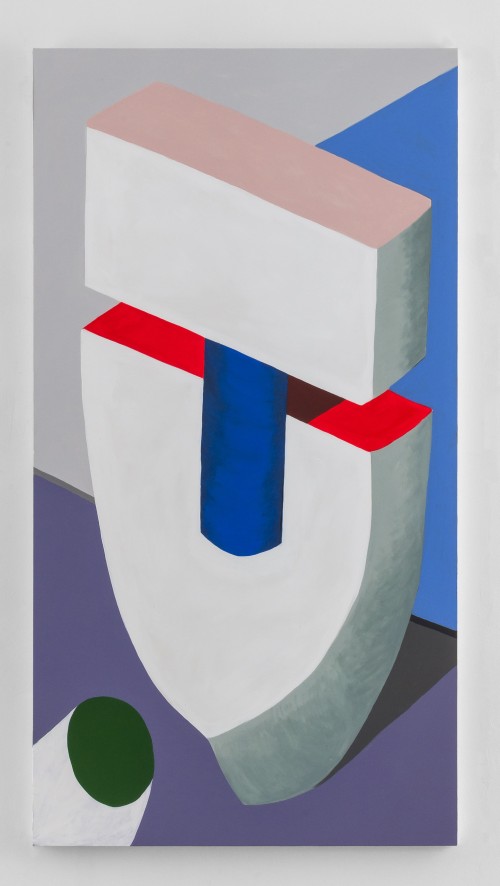 Hayal Pozanti. Masters of Suspicion, 2014. Acrylic on canvas, 74 x 40 in. Courtesy of the artist and Jessica Silverman Gallery.