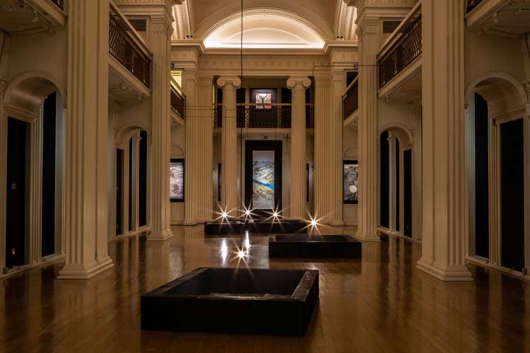 Qiu Zhijie, installation view, Talbot Rice Gallery. Photo: Sally Jubb Photography, courtesy Talbot Rice Gallery.