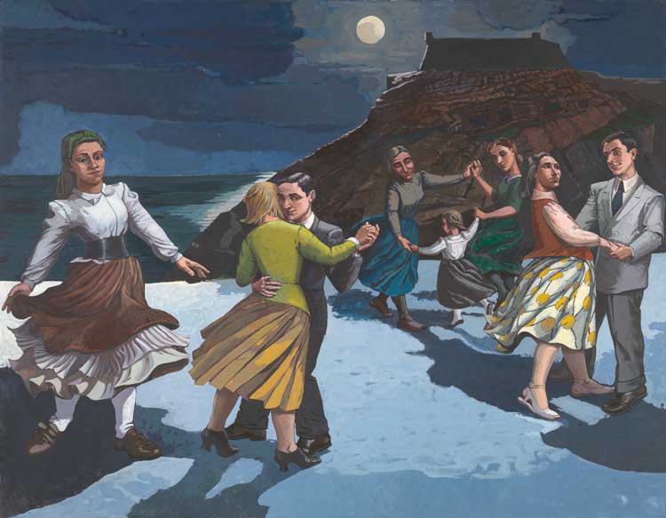 Paula Rego, The Dance, 1988. Acrylic paint on paper on canvas, 212.6 ×274 cm. Copyright: © The Estate of Paula Rego. Tate: Purchased 1989. Photo: Tate Images.