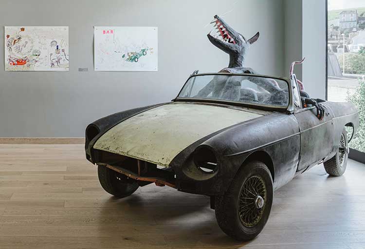 Isabel Rock: Things Fall Apart, The Centre Cannot Hold, installation view, Hastings Contemporary. Photo: Jorge Stride.