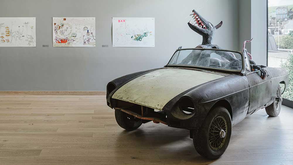 Isabel Rock: Things Fall Apart, The Centre Cannot Hold, installation view, Hastings Contemporary. Photo: Jorge Stride.
