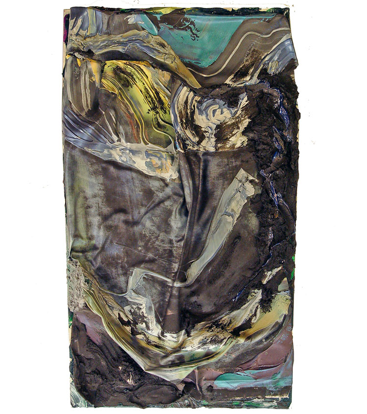 Susan Roth. Thor, 1996. Canvas, acrylic, 145.5 x 86.5 cm. Photo copyright and courtesy of the artist.