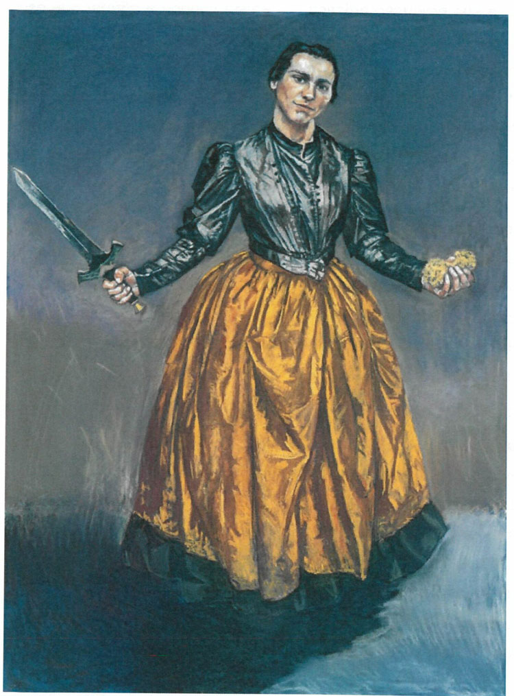 Paula Rego. Angel, 1998. CAM – Centro de Arte Moderna Gulbenkian. Photo: Carlos Pombo. © The Estate of Paula Rego.