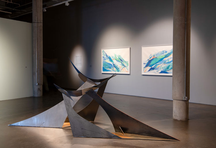 Ro Robertson, The Ribs Begin to Rise, installation view, Northern Gallery for Contemporary Art, Sunderland, July 2025. Photo: Chris Davison.