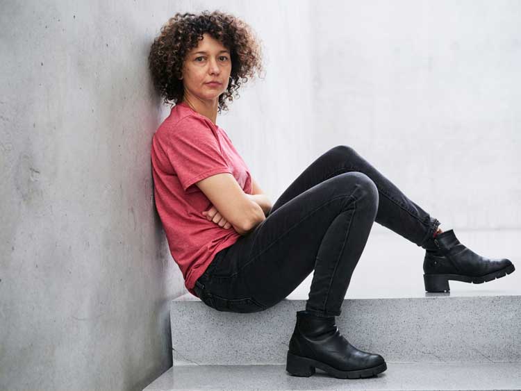 Mika Rottenberg, 2018. Photo: Miro Kuzmanovic. © Kunsthaus Bregenz. Courtesy the artist and Hauser & Wirth.