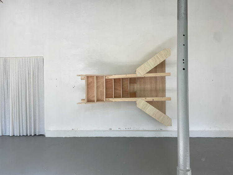 Nora Aurrekoetxea, installation view, Rijksakademie Open Studios, Amsterdam. Photo: Nora Aurrekoetxea.
