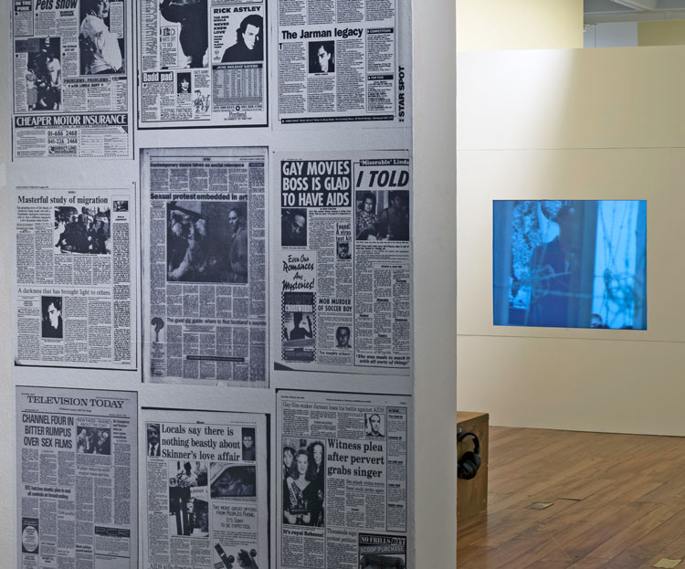 Digging in Another Time: Derek Jarman’s Modern Nature, installation view, The Hunterian Art Gallery, Glasgow, 2 November 2024 – 4 May 2025.