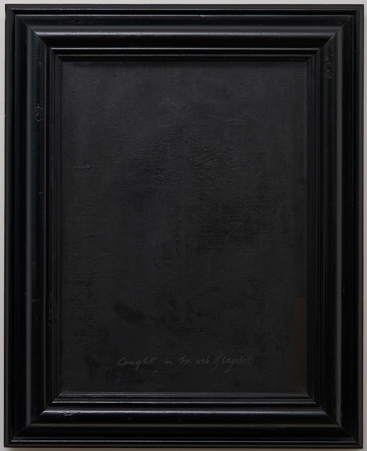 Derek Jarman. The Spirit of the World, 1981. Oil on canvas, 40.64 x 30.48 cm. Courtesy Keith Collins Will Trust and Amanda Wilkinson, London.