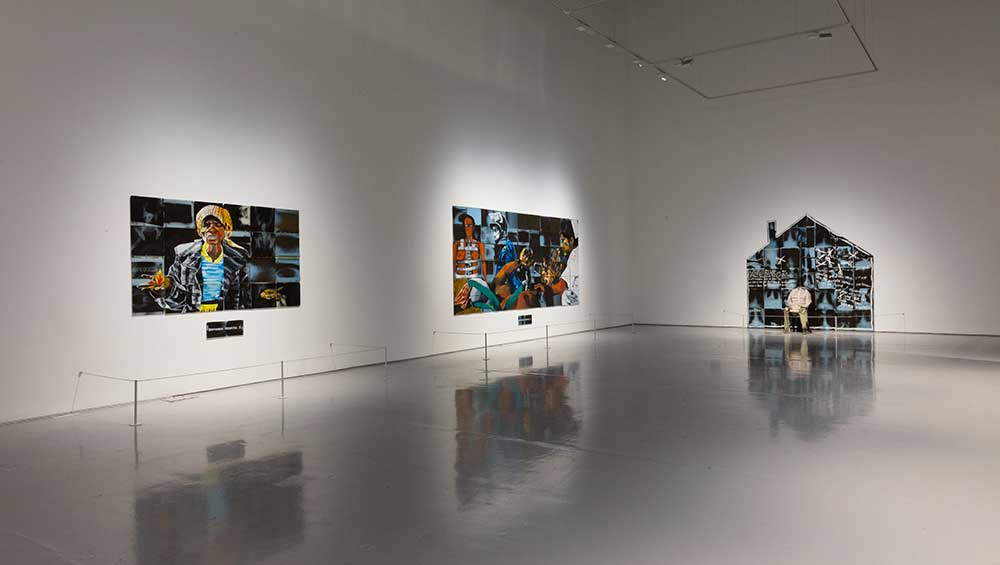 Installation view, Donald Rodney: Visceral Canker, Spike Island, Bristol, 2024. Photo: Lisa Whiting.