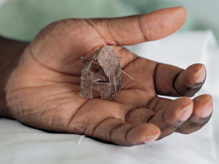 Donald Rodney, In The House of My Father, 1997. Photograph. Courtesy the Estate of Donald Rodney and the Arts Council. Collection.
